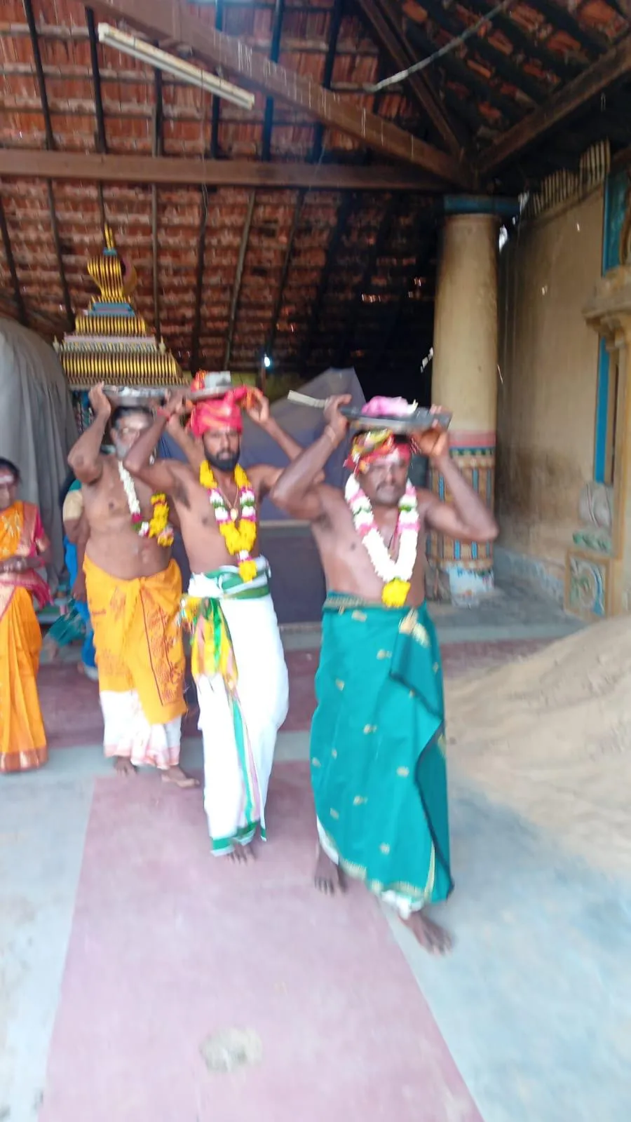 Construction of Ganapathi Sannithanam
