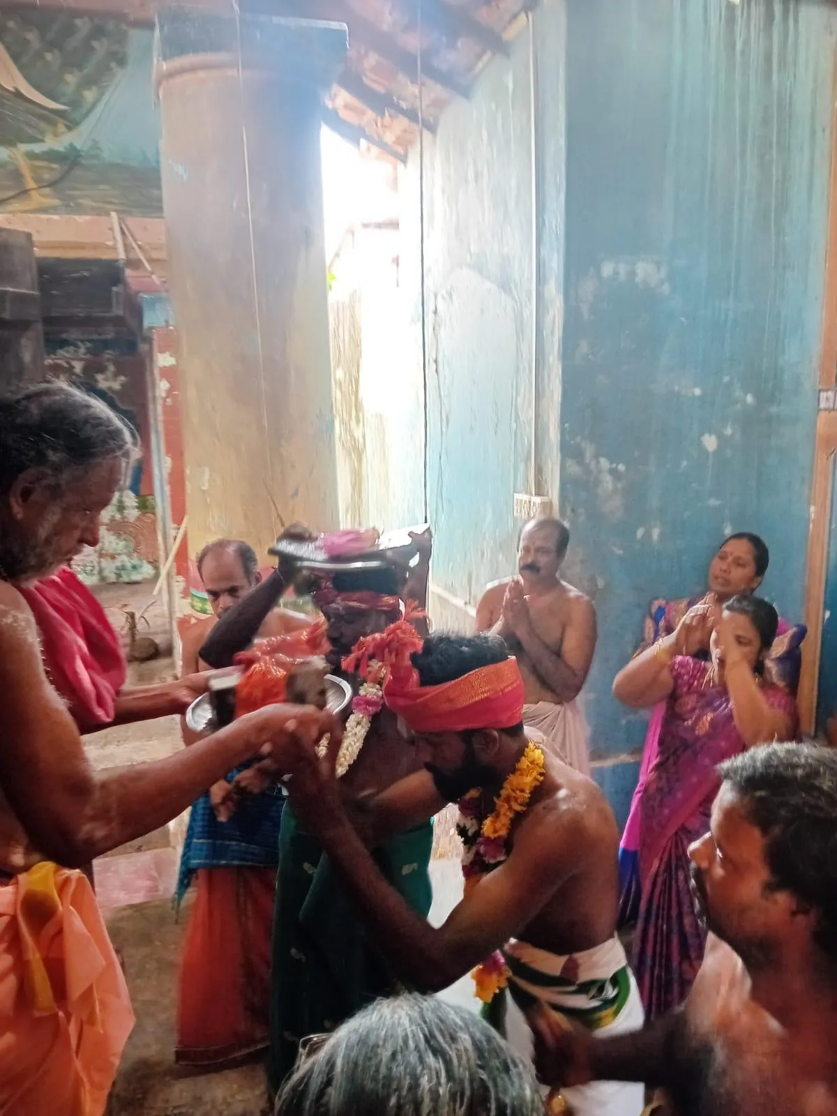Construction of Ganapathi Sannithanam